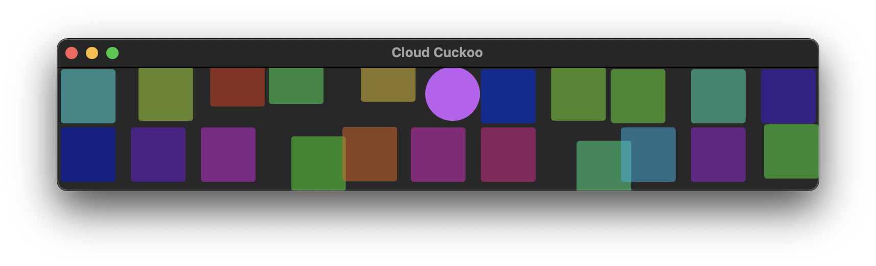 Cloud Cuckoo screen shot